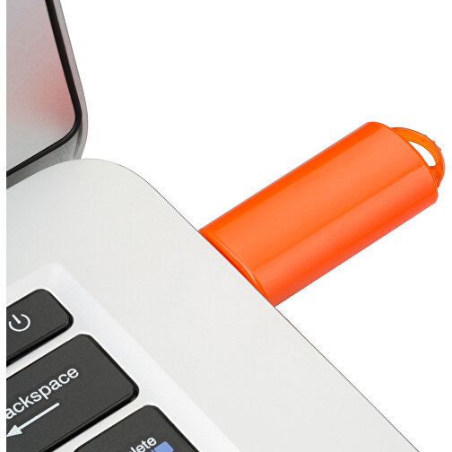 USB-Stick SPRING 1GB , Promo Effects MB , orange MB , 1 GB , Kunststoff MB , 3 - 10 MB/s MB , 5,80cm x 1,20cm x 2,10cm (Länge x Höhe x Breite), Bild 5