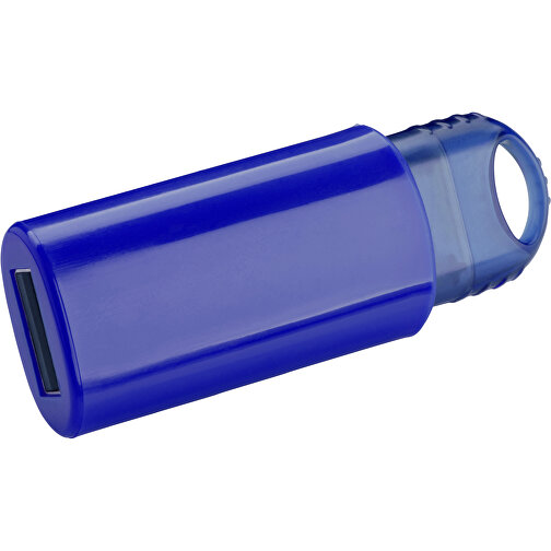 USB-Stick SPRING 1GB , Promo Effects MB , blau MB , 1 GB , Kunststoff MB , 3 - 10 MB/s MB , 5,80cm x 1,20cm x 2,10cm (Länge x Höhe x Breite), Bild 2
