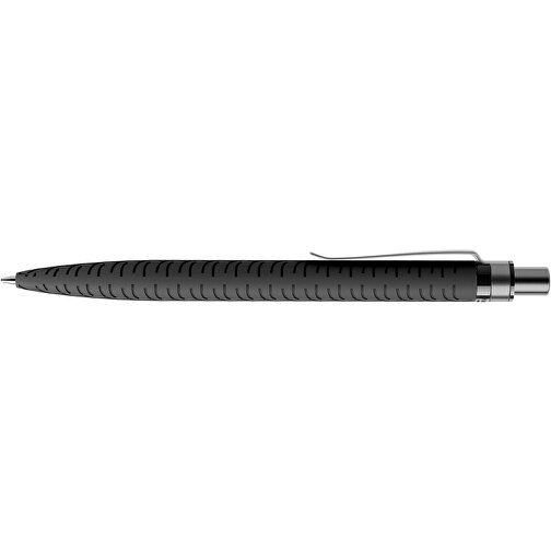 Prodir QS03 Soft Touch PRS Push Kugelschreiber , Prodir, schwarz/graphit satiniert, Kunststoff/Metall, 14,10cm x 1,60cm (Länge x Breite), Bild 5