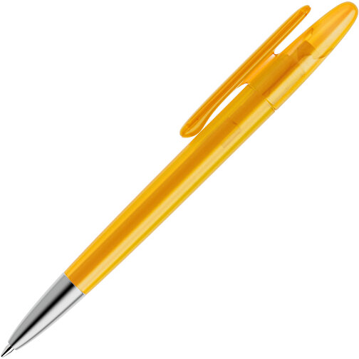 Prodir DS5 TFS Twist Kugelschreiber , Prodir, gelb, Kunststoff/Metall, 14,30cm x 1,60cm (Länge x Breite), Bild 4