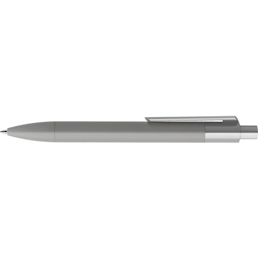 Prodir DS4 Soft Touch PRR Push Kugelschreiber , Prodir, delfingrau, Kunststoff, 14,10cm x 1,40cm (Länge x Breite), Bild 5