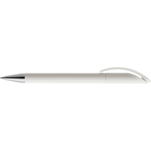 Prodir DS3 TMS Twist Kugelschreiber , Prodir, weiß, Kunststoff/Metall, 13,80cm x 1,50cm (Länge x Breite), Bild 5