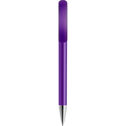 Prodir DS3 TFS Twist Kugelschreiber , Prodir, violett, Kunststoff/Metall, 13,80cm x 1,50cm (Länge x Breite), Bild 1