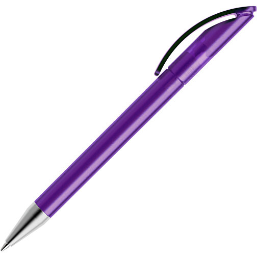 Prodir DS3 TFS Twist Kugelschreiber , Prodir, violett, Kunststoff/Metall, 13,80cm x 1,50cm (Länge x Breite), Bild 4