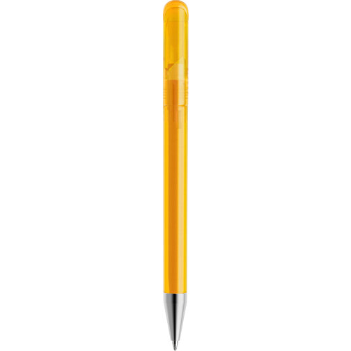 Prodir DS3 TFS Twist Kugelschreiber , Prodir, gelb, Kunststoff/Metall, 13,80cm x 1,50cm (Länge x Breite), Bild 3