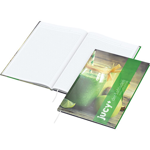 Notebook Memo-Book A4 Bestseller, 4C-Digital, opaco, Immagine 1