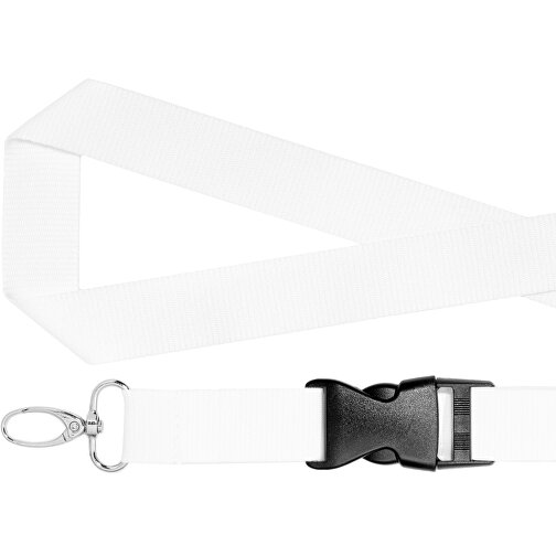 Schlüsselband Standard Oval , Promo Effects, nach Wunsch, Polyester, 105,00cm x 2,50cm (Länge x Breite), Bild 2
