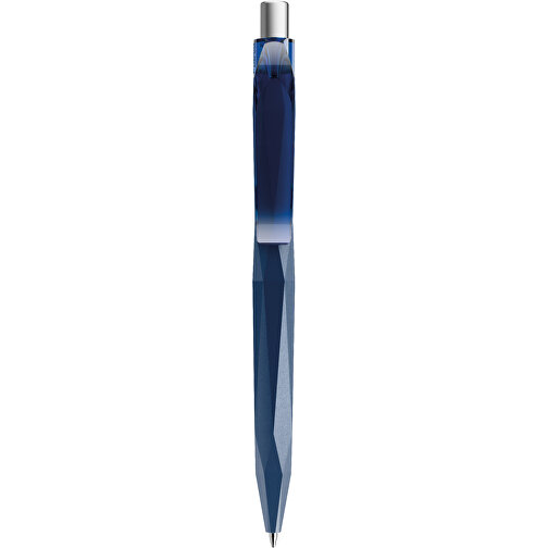 Prodir QS20 PMT Push Kugelschreiber , Prodir, sodalithblau / silber, Kunststoff/Metall, 14,10cm x 1,60cm (Länge x Breite), Bild 1