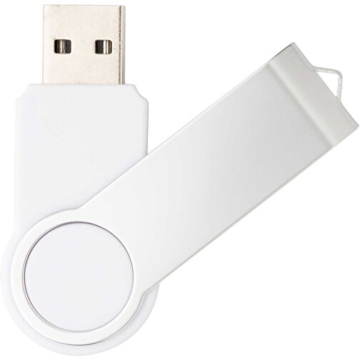 USB-Stick Swing Round 3.0 64GB , Promo Effects MB , weiß MB , 65 GB , Kunststoff MB , 10 - 45 MB/s MB , , Bild 1