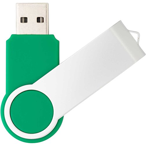 USB-Stick Swing Round 3.0 64GB , Promo Effects MB , grün MB , 65 GB , Kunststoff MB , 10 - 45 MB/s MB , , Bild 1