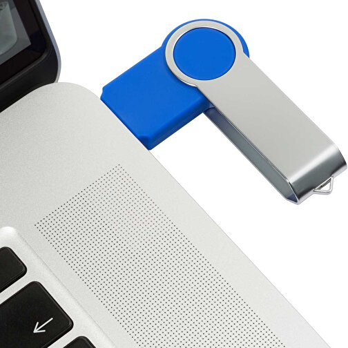 USB-Stick Swing Round 3.0 64GB , Promo Effects MB , blau MB , 65 GB , Kunststoff MB , 10 - 45 MB/s MB , , Bild 3