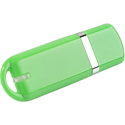 USB-Stick Focus Glänzend 3.0 64GB , Promo Effects MB , grün MB , 65 GB , Kunststoff MB , 10 - 45 MB/s MB , , Bild 1