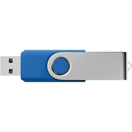 USB-Stick SWING 3.0 64 GB , Promo Effects MB , dunkelblau MB , 65 GB , Kunststoff, Metall MB , 10 - 45 MB/s MB , 5,80cm x 1,09cm x 1,90cm (Länge x Höhe x Breite), Bild 3