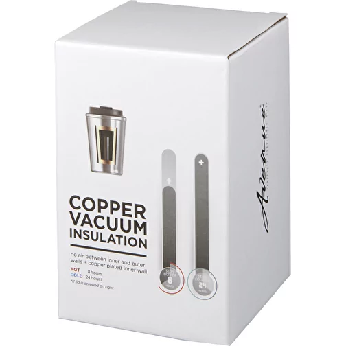 Gobelet avec isolation par le vide et couche de cuivre sous vide 360 ml étanche Thor, Image 3
