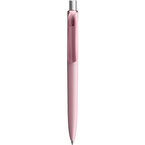 Prodir DS8 PRR Push Kugelschreiber , Prodir, rosé/silber satiniert, Kunststoff/Metall, 14,10cm x 1,50cm (Länge x Breite), Bild 1