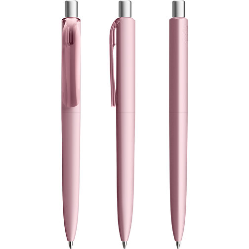 Prodir DS8 PRR Push Kugelschreiber , Prodir, rosé/silber satiniert, Kunststoff/Metall, 14,10cm x 1,50cm (Länge x Breite), Bild 6