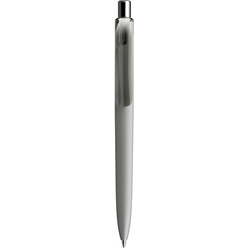 Prodir DS8 PMM Push Kugelschreiber , Prodir, delfingrau/silber poliert, Kunststoff/Metall, 14,10cm x 1,50cm (Länge x Breite), Bild 1