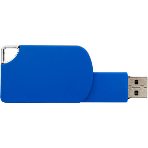 Swivel Square USB-Stick , blau MB , 32 GB , Kunststoff MB , 5,00cm x 3,10cm x 1,00cm (Länge x Höhe x Breite), Bild 6