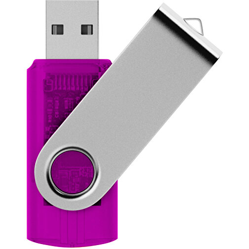 Rotate transparent USB minne, Bild 1