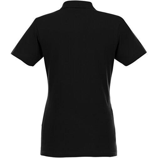 Helios Poloshirt Für Damen , schwarz, Piqué Strick 100% BCI Baumwolle, 180 g/m2, 3XL, , Bild 5