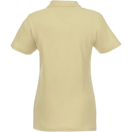 Helios Poloshirt Für Damen , hellgrau, Piqué Strick 100% BCI Baumwolle, 180 g/m2, XXL, , Bild 4