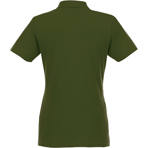 Helios Poloshirt Für Damen , armeegrün, Piqué Strick 100% BCI Baumwolle, 180 g/m2, XL, , Bild 4