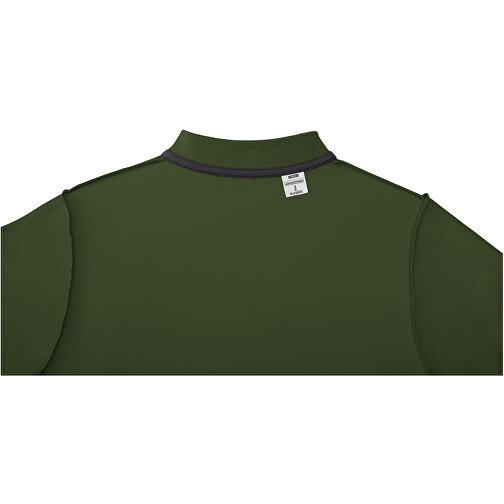 Helios Poloshirt Für Damen , armeegrün, Piqué Strick 100% BCI Baumwolle, 180 g/m2, M, , Bild 5