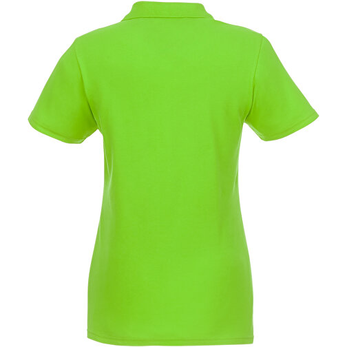 Helios Poloshirt Für Damen , apfelgrün, Piqué Strick 100% BCI Baumwolle, 180 g/m2, M, , Bild 5
