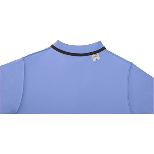 Helios Poloshirt Für Damen , hellblau, Piqué Strick 100% BCI Baumwolle, 180 g/m2, XXL, , Bild 6