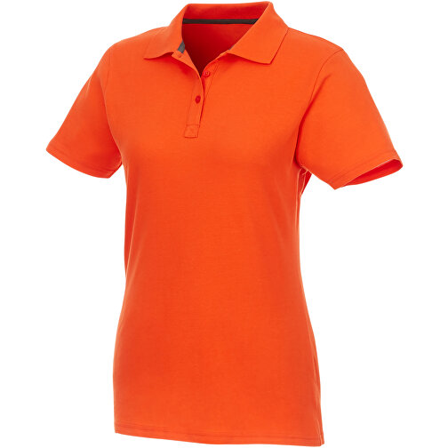 Helios Poloshirt Für Damen , orange, Piqué Strick 100% BCI Baumwolle, 180 g/m2, XL, , Bild 1