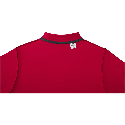 Helios Poloshirt Für Damen , rot, Piqué Strick 100% BCI Baumwolle, 180 g/m2, 3XL, , Bild 6