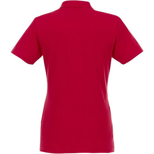 Helios Poloshirt Für Damen , rot, Piqué Strick 100% BCI Baumwolle, 180 g/m2, M, , Bild 5
