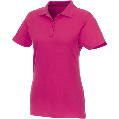 Helios Poloshirt Für Damen , magenta, Piqué Strick 100% BCI Baumwolle, 180 g/m2, M, , Bild 1