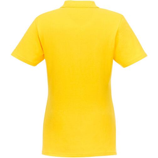 Helios Poloshirt Für Damen , gelb, Piqué Strick 100% BCI Baumwolle, 180 g/m2, L, , Bild 5