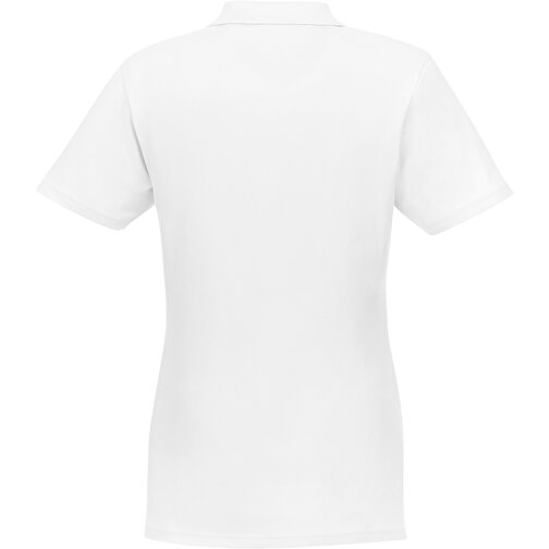 Helios Poloshirt Für Damen , weiss, Piqué Strick 100% BCI Baumwolle, 180 g/m2, 3XL, , Bild 5