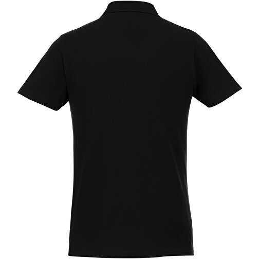 Helios Poloshirt Für Herren , schwarz, Piqué Strick 100% BCI Baumwolle, 180 g/m2, XL, , Bild 5