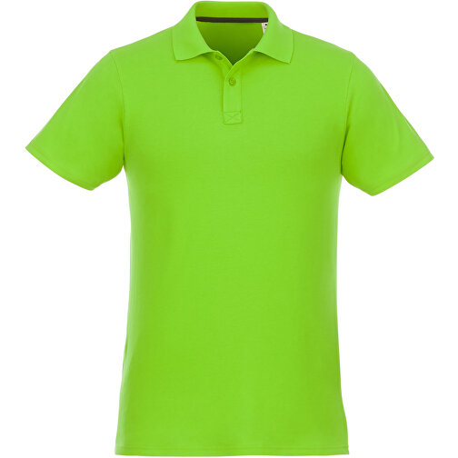 Helios Poloshirt Für Herren , apfelgrün, Piqué Strick 100% BCI Baumwolle, 180 g/m2, 3XL, , Bild 1