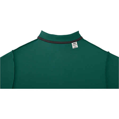 Helios Poloshirt Für Herren , waldgrün, Piqué Strick 100% BCI Baumwolle, 180 g/m2, 3XL, , Bild 5