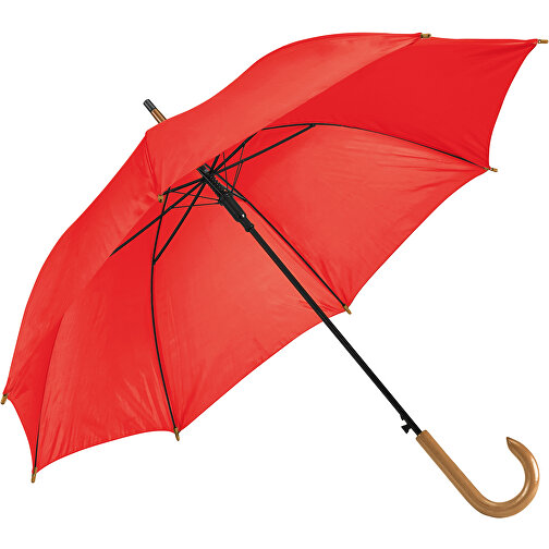 PATTI. Regenschirm Aus 190T-Polyester Mit Automatischer Öffnung , rot, 190T Polyester, , Bild 1
