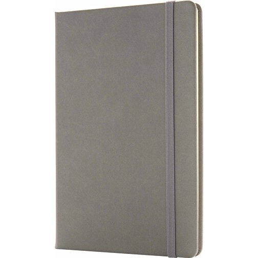 Deluxe Hardcover PU A5 Notizbuch, Grau , grau, Papier, 1,50cm x 21,50cm (Länge x Höhe), Bild 1