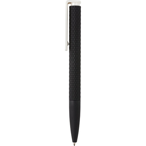 X7 Stift Mit Smooth-Touch, Schwarz , schwarz, ABS, 14,00cm (Höhe), Bild 1