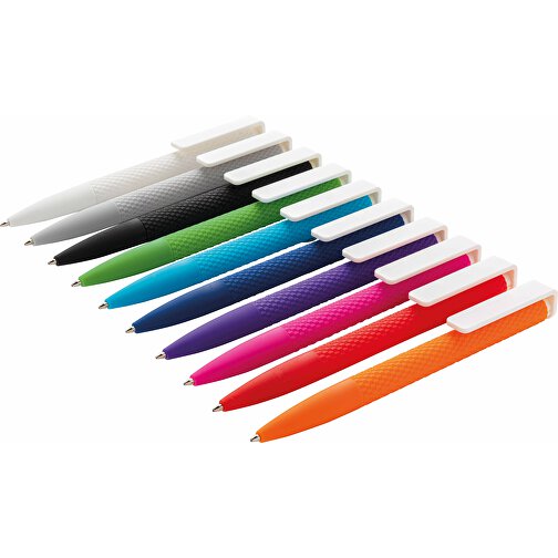 X7 Stift Mit Smooth-Touch, Schwarz , schwarz, ABS, 14,00cm (Höhe), Bild 8