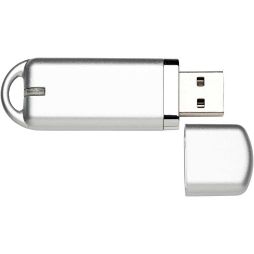 USB-Stick Focus Glänzend 2.0 64GB , Promo Effects MB , silber MB , 65 GB , Kunststoff MB , 3 - 10 MB/s MB , , Bild 3