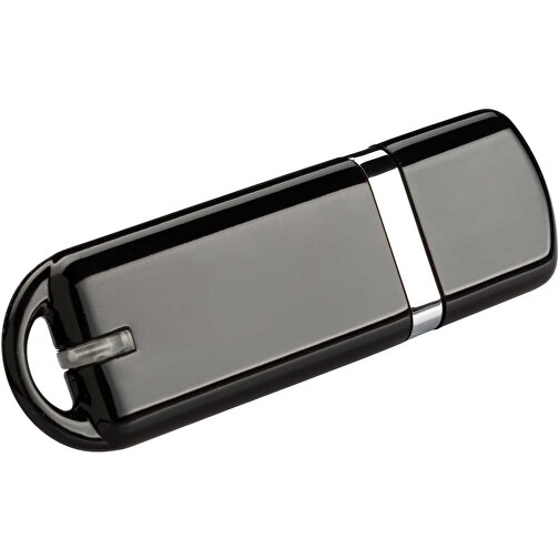 USB-Stick Focus Glänzend 2.0 64GB , Promo Effects MB , schwarz MB , 65 GB , Kunststoff MB , 3 - 10 MB/s MB , , Bild 1