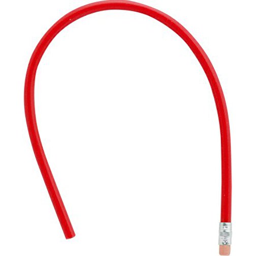 Bleistift FLEXI , rot, PVC, 32,00cm (Breite), Bild 1