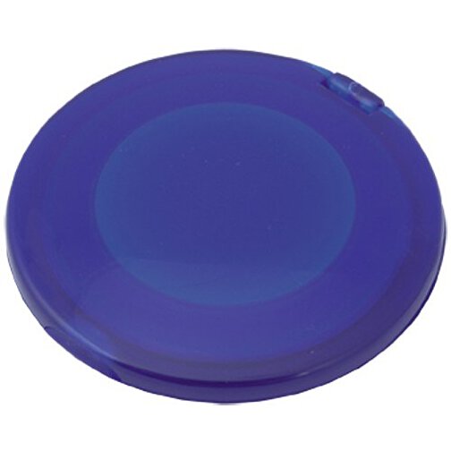 Taschenspiegel NAZA , blau, Kunststoff, 1,30cm (Breite), Bild 1