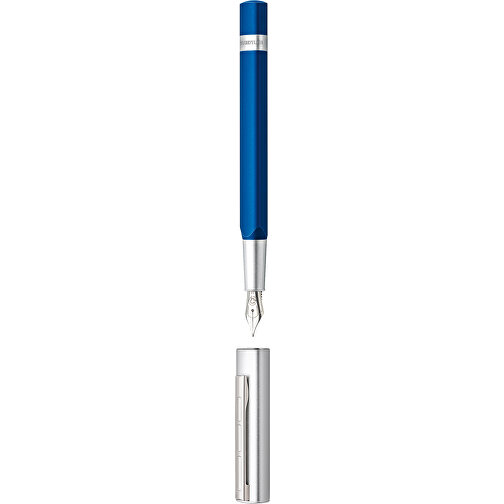 STAEDTLER TRX Füllhalter , Staedtler, blau, Aluminium, 16,00cm x 3,50cm x 3,00cm (Länge x Höhe x Breite), Bild 1