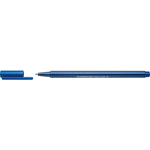 STAEDTLER Triplus Ball , Staedtler, blau, Kunststoff, 16,00cm x 0,90cm x 0,90cm (Länge x Höhe x Breite), Bild 3