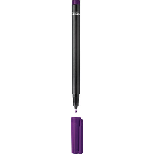 STAEDTLER Lumocolor Permanent F , Staedtler, violett, Kunststoff, 14,10cm x 0,90cm x 0,90cm (Länge x Höhe x Breite), Bild 1