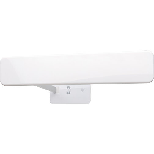 5W Wireless Charging Schreibtischlampe, Weiß , weiß, ABS, 25,00cm x 38,60cm (Länge x Höhe), Bild 3